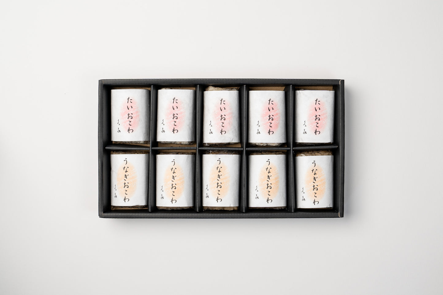鯛おこわ&鰻おこわ 50g各5個