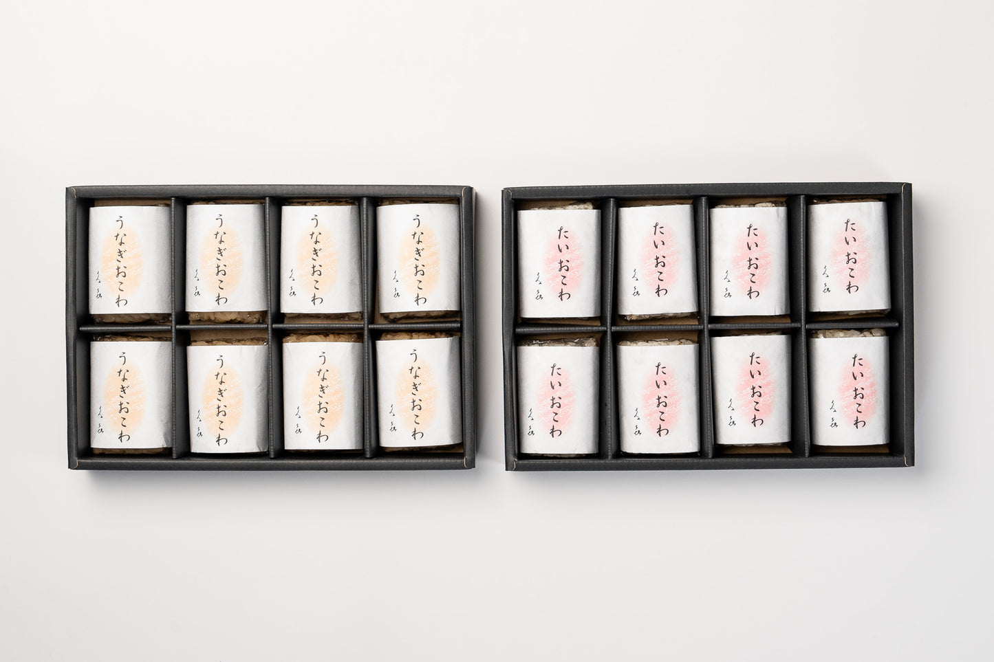 うなぎおこわ&NEW 鯛おこわ 50g各8個